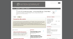 Desktop Screenshot of aktien-gewinn.at